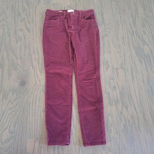 Burgundy Corduroy Pants
